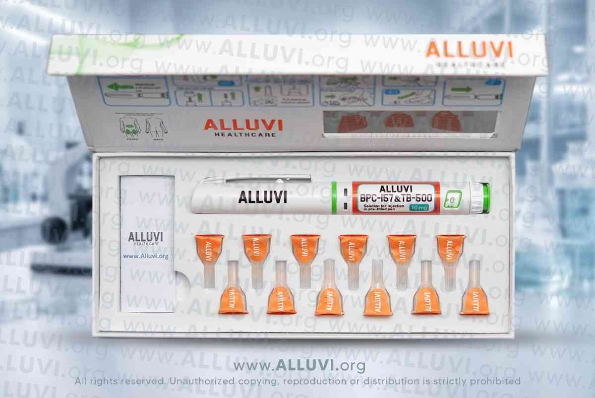 Alluvi BPC 157 & TB-500 40mg Stack (Research & Development Only)