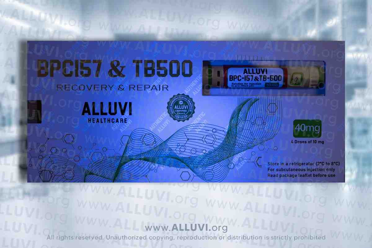 Alluvi BPC 157 & TB-500 40mg Stack (Research & Development Only)